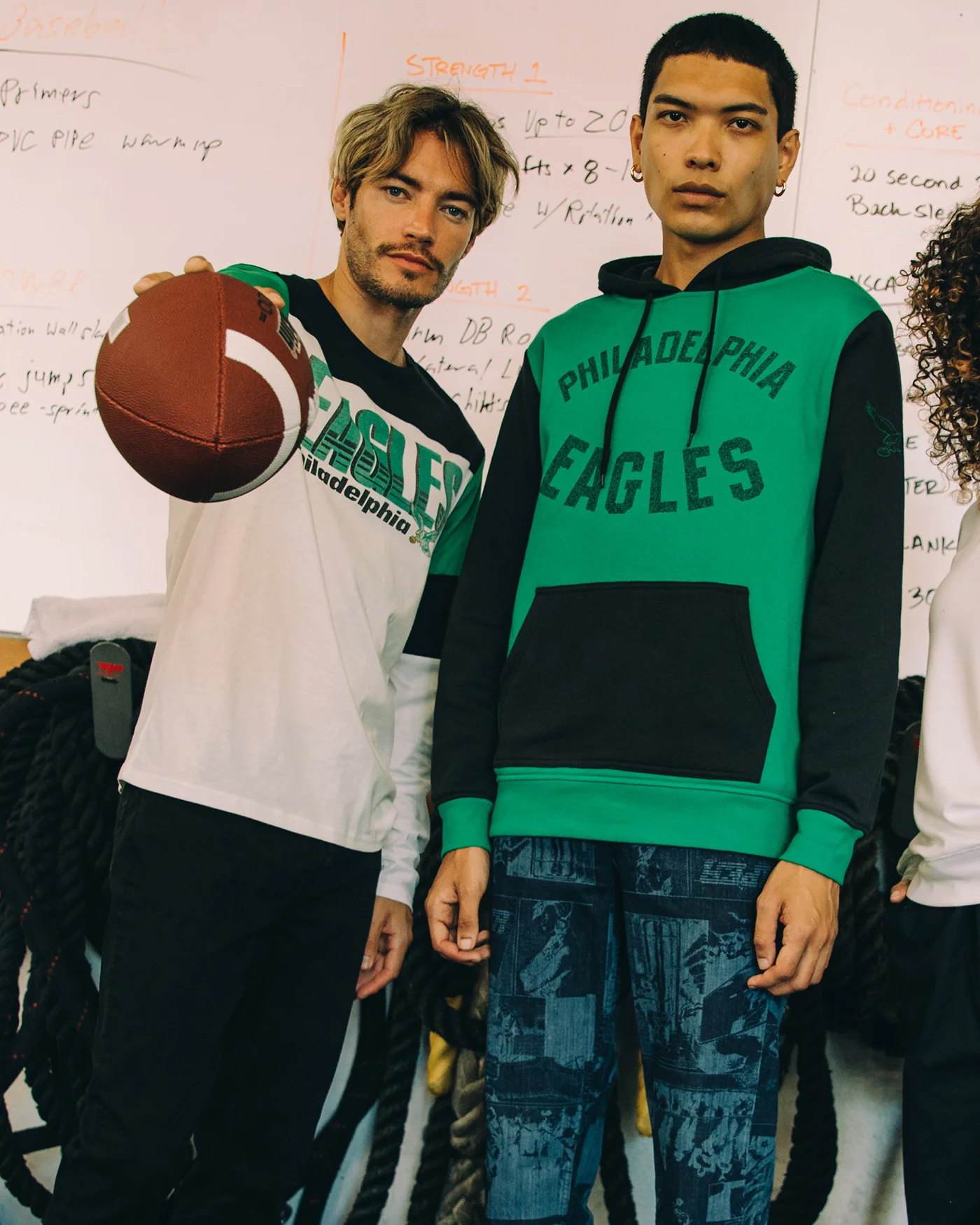 Eagles Goal Line Hoodie - Image 2
