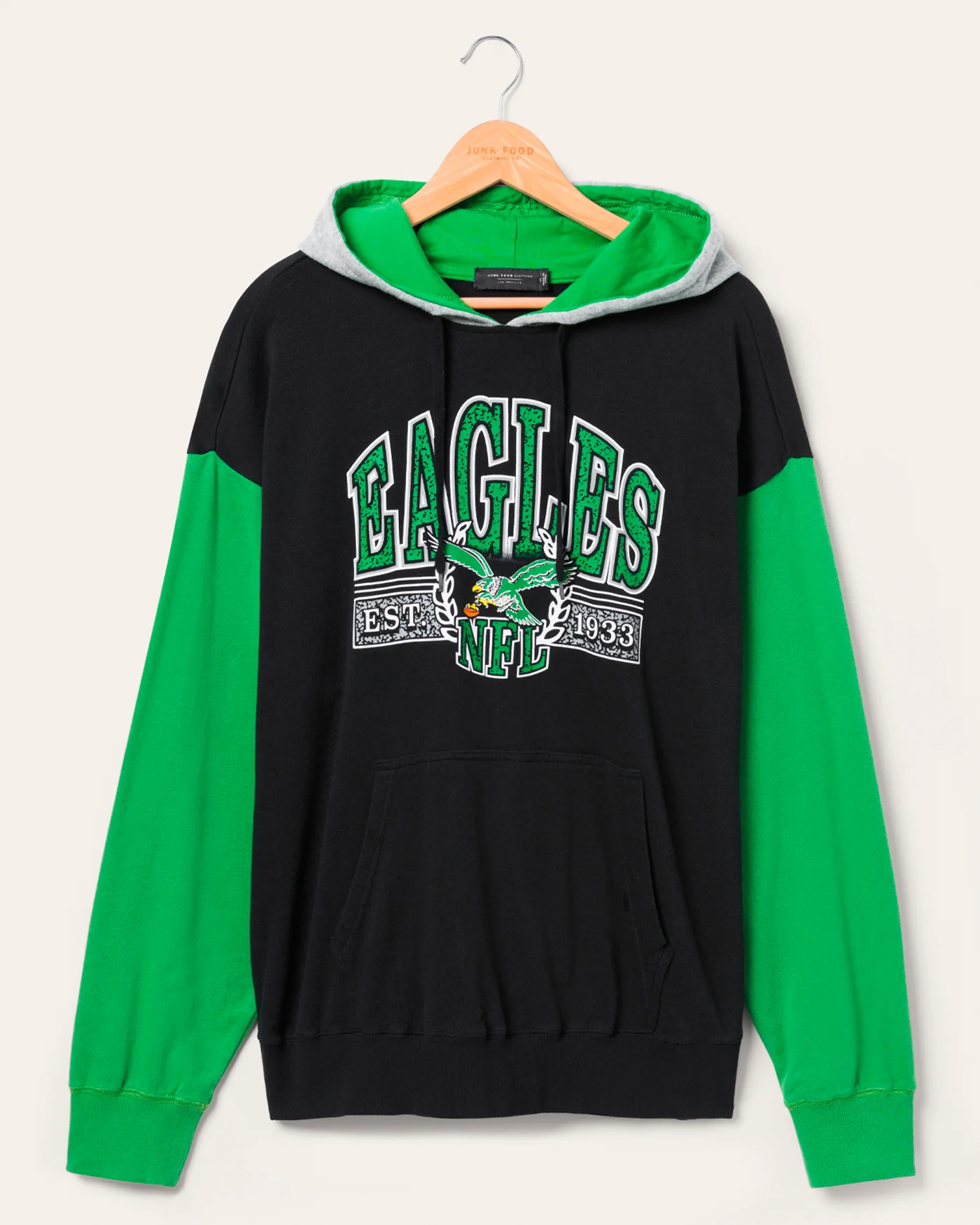 Philadelphia Eagles Tri Color Block Hoodie
