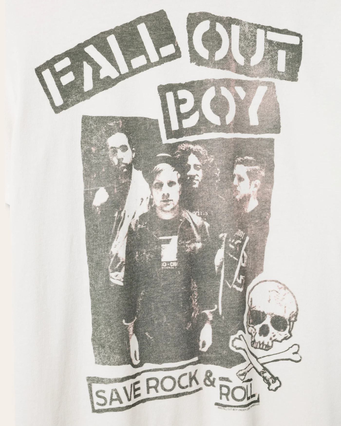 Fallout Boy Save Rock and Roll Vintage Tee - Image 4