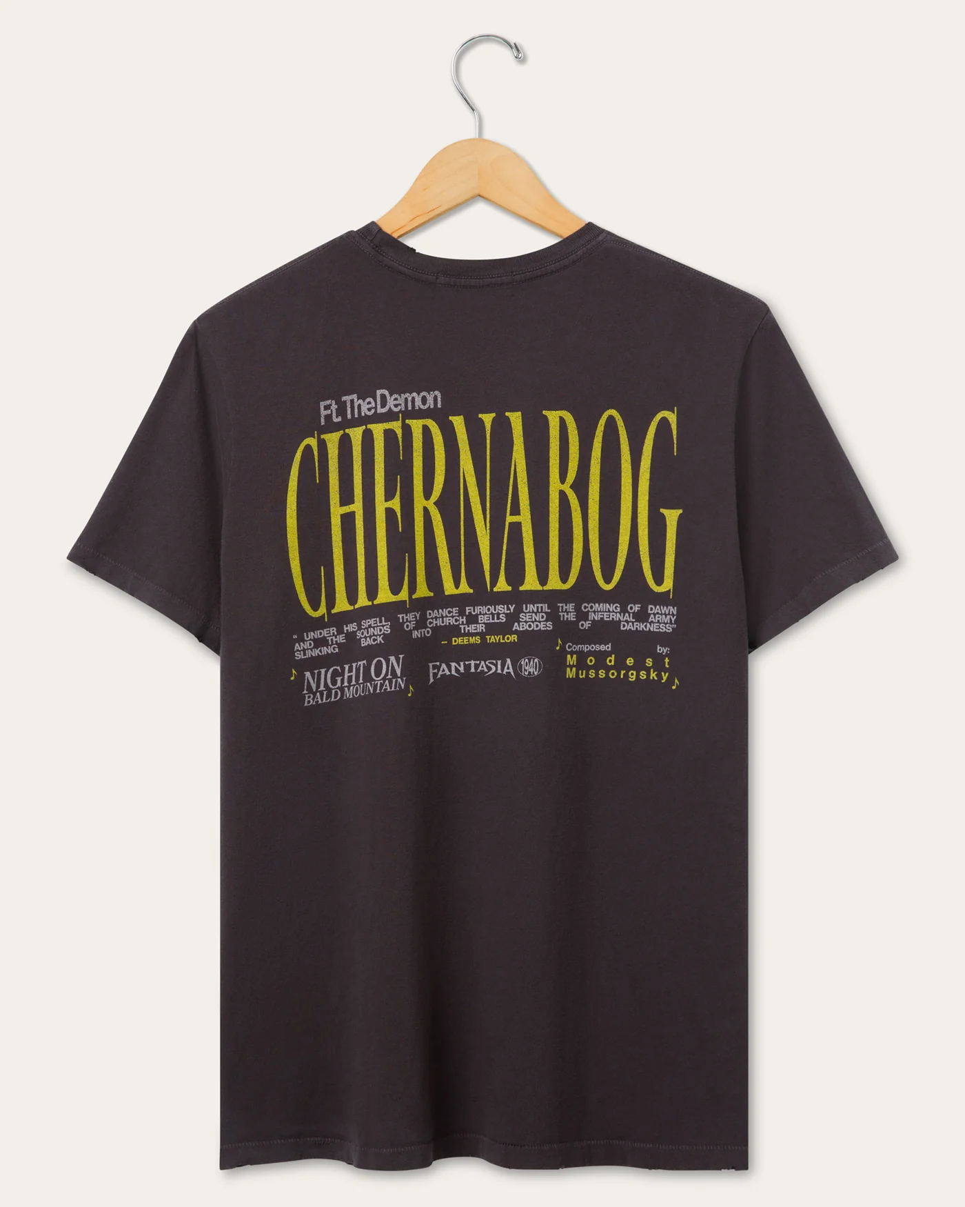 Fantasia Chernabog Vintage Tee - Image 2