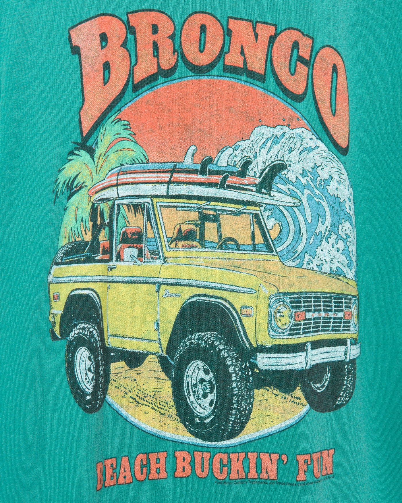Ford Bronco Beach Vintage Tee - Image 5