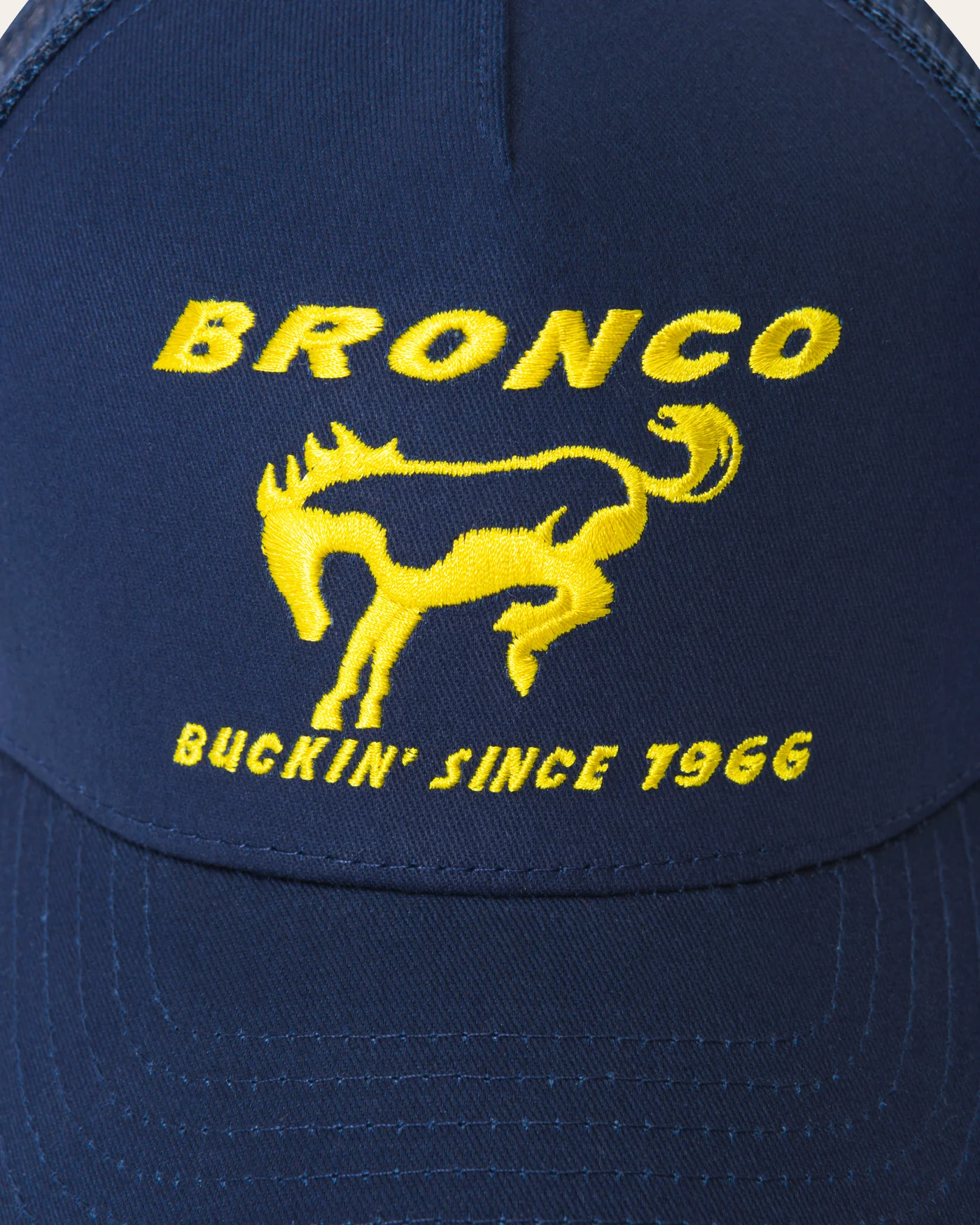 Ford Buckin Since 1966 Bronco Trucker Hat - Image 4