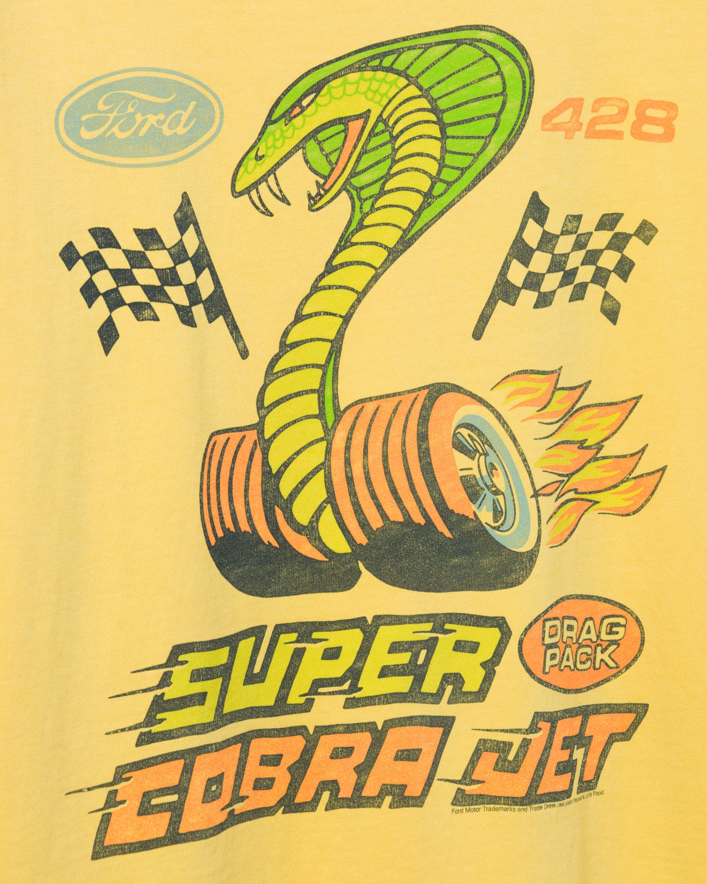 Ford Super Cobra Jet Vintage Tee - Image 4