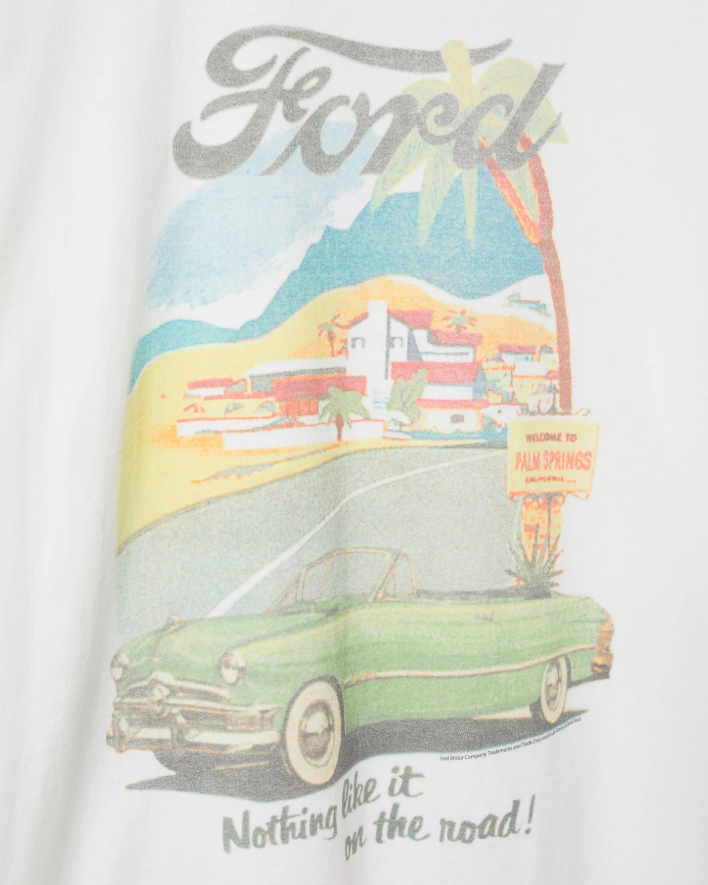 Ford Nothing Like It 
On The Road! Flea Market Tee - Image 4