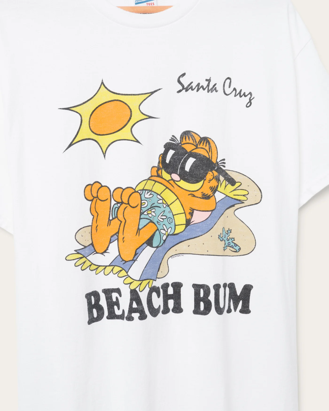 Garfield Beach Bum Flea Market Tee - Image 4