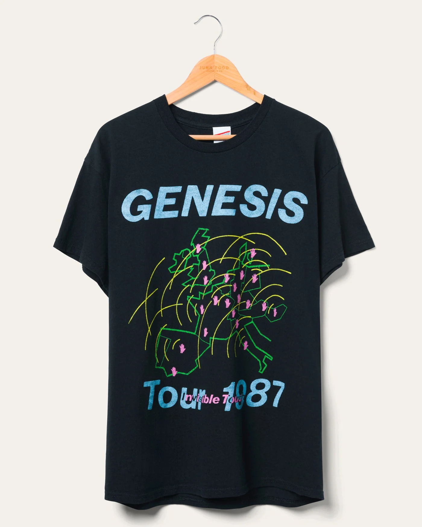 Genesis Invisible Touch Tour 1987 Flea Market Tee