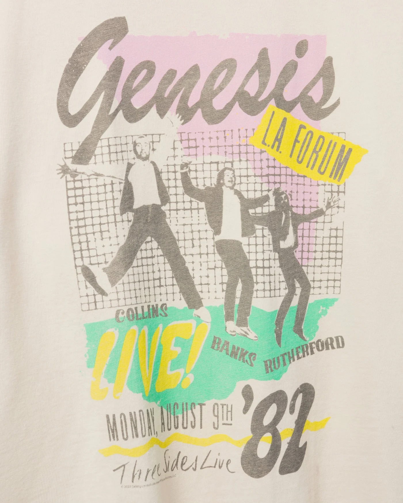 Genesis Live '82 Vintage Tee - Image 4