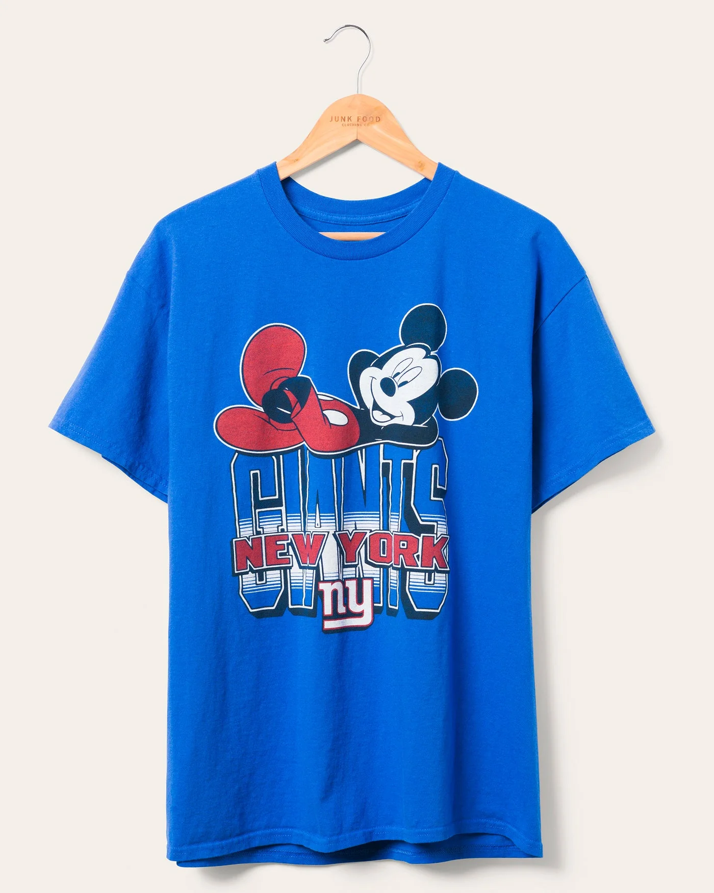 New York Giants Mickey Kick Back Tee