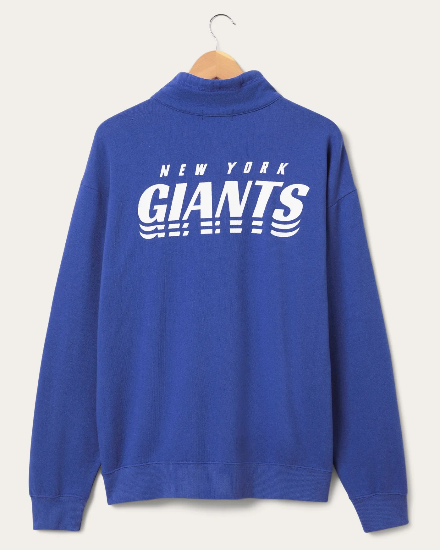 New York Giants Mock Button Up Fleece - Image 2