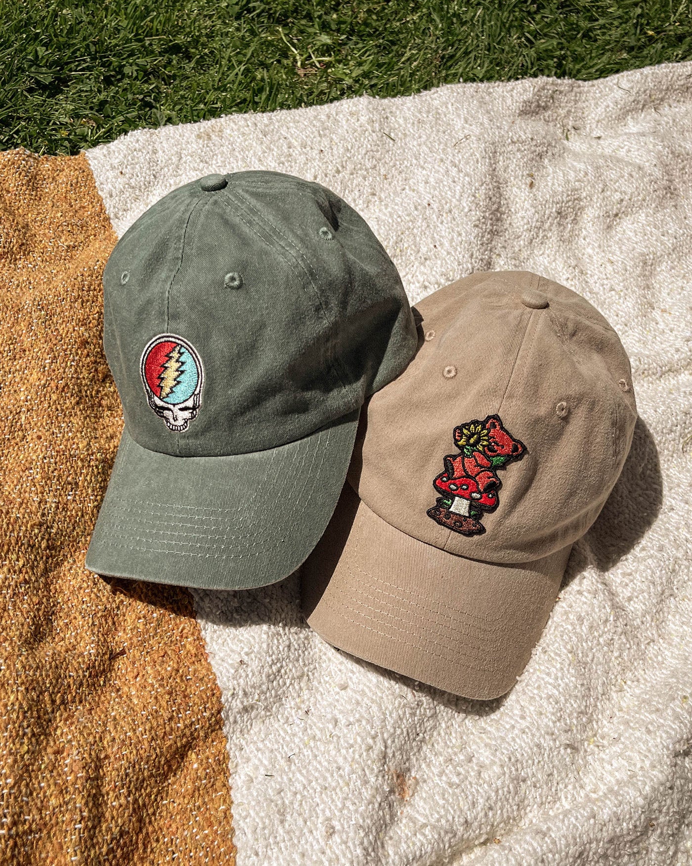 Grateful Dead Bear 90's Hat - Image 2