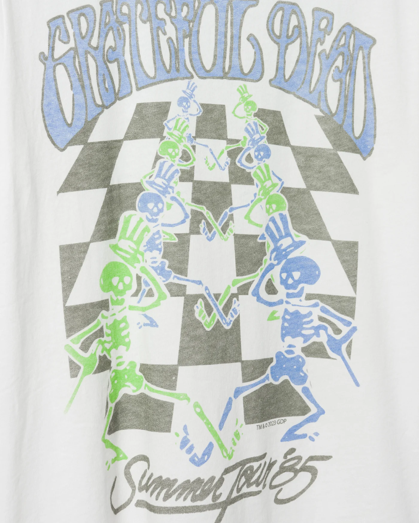 Grateful Dead Checkers Vintage Tee - Image 6