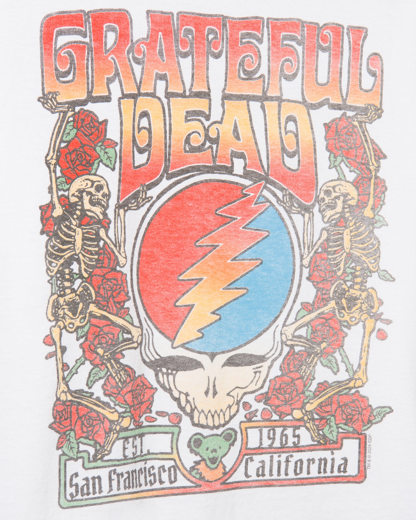 Grateful Dead EST 1965 Flea Market Tee - Image 6