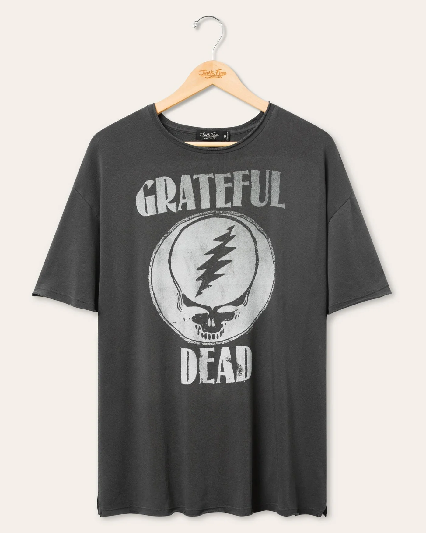 Grateful Dead Steal Your Face Fleece Cut Off Tee