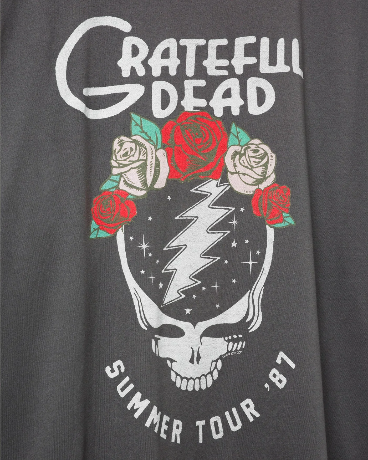 Grateful Dead Summer Tour '87 Oversized Tee - Image 3