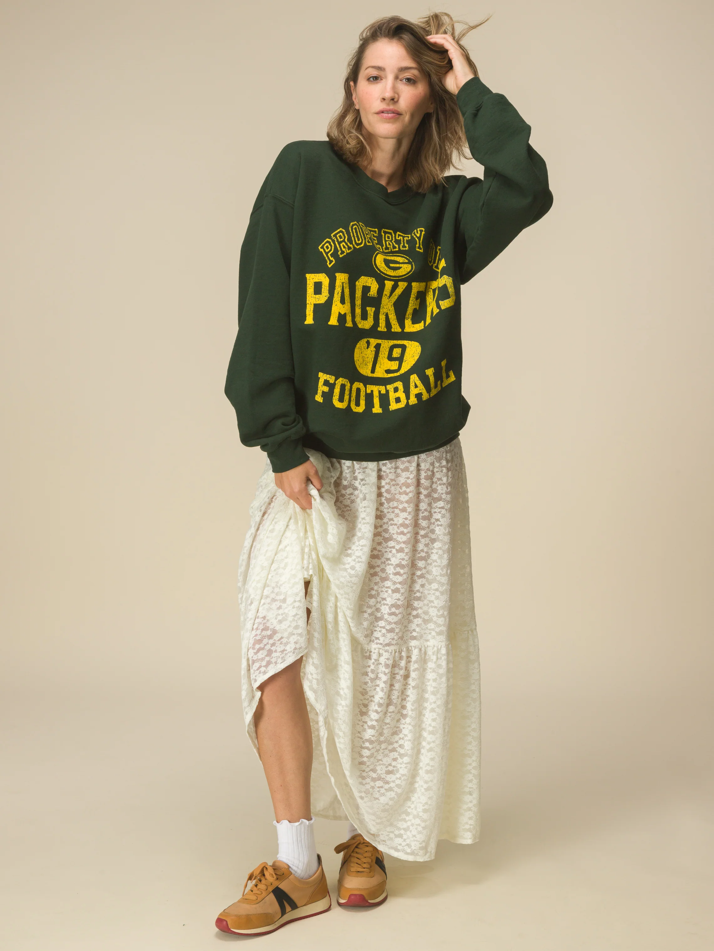 Green Bay Packers Property Flea Market Crew Fleece - Image 2