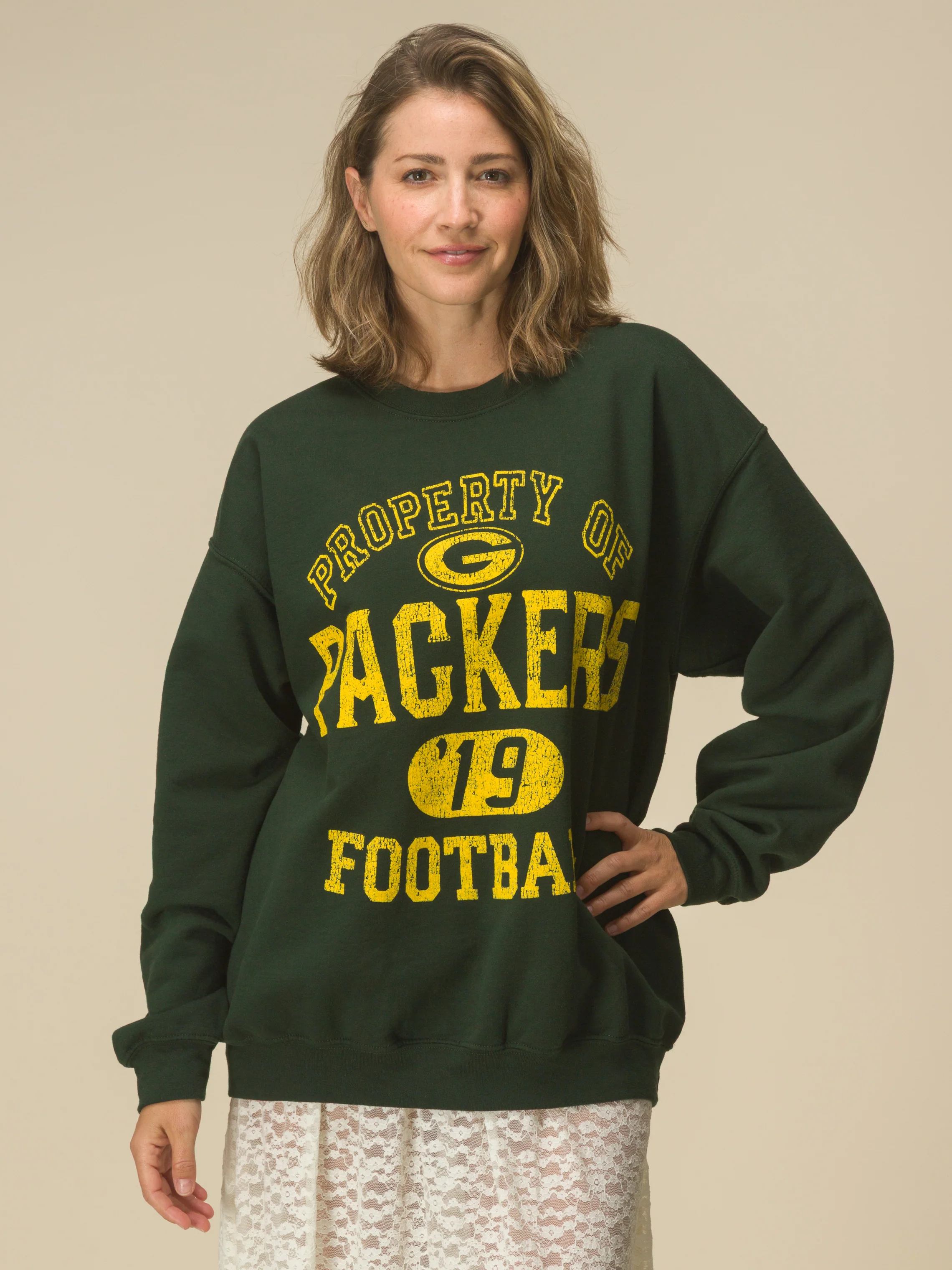 Green Bay Packers Property Flea Market Crew Fleece - Image 3