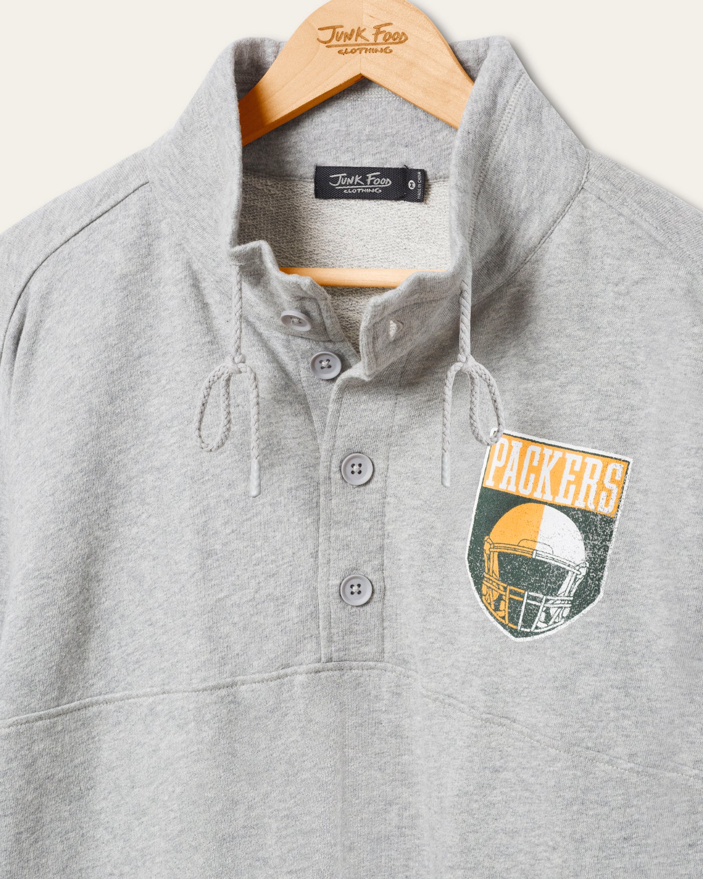 Green Bay Packers Slant Button Up Fleece - Image 6