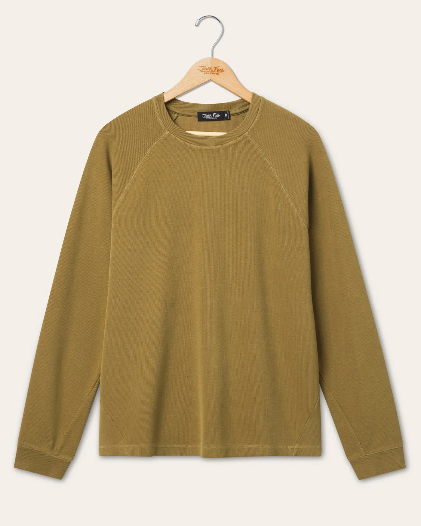 Heavy Knit Ribbed Raglan