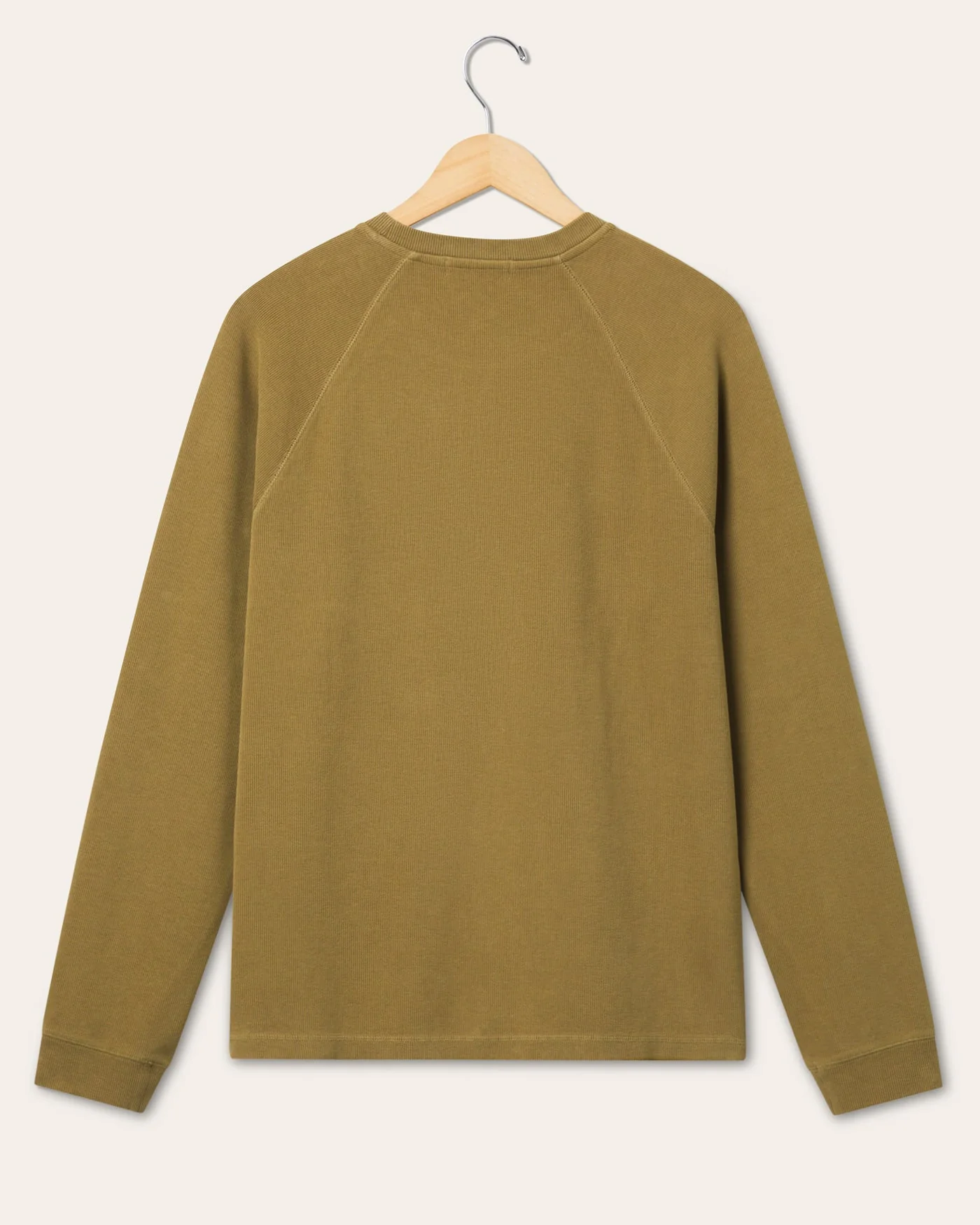Heavy Knit Ribbed Raglan - Image 2