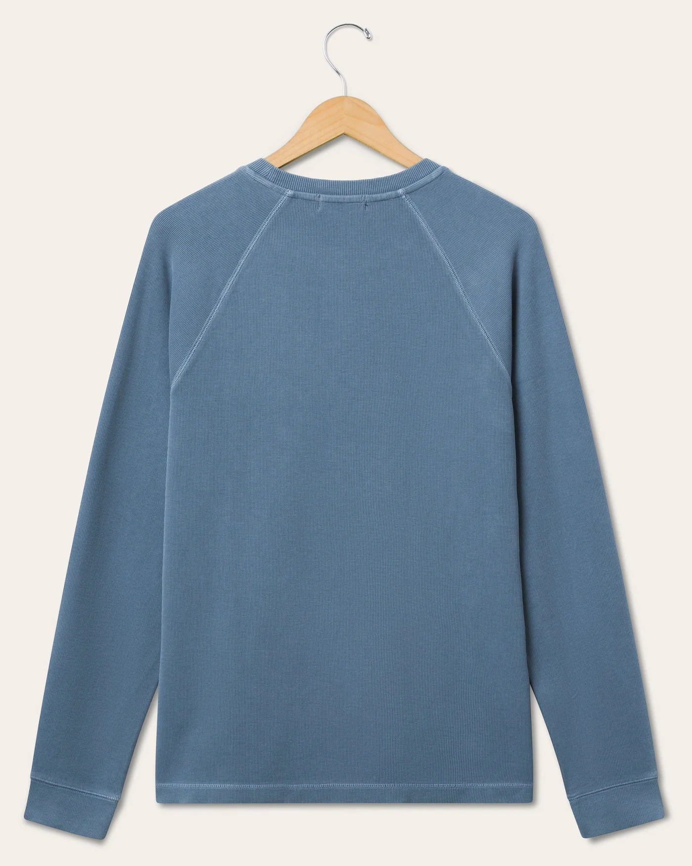 Heavy Knit Ribbed Raglan - Image 2
