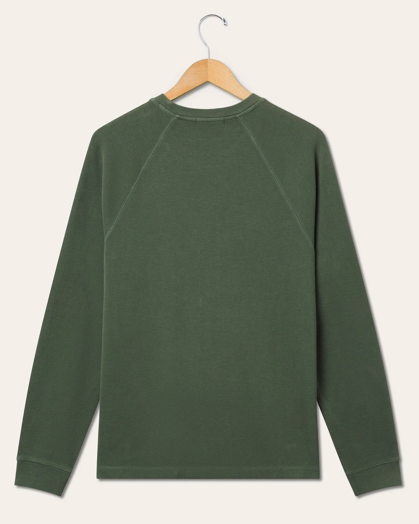 Heavy Knit Ribbed Raglan - Image 2