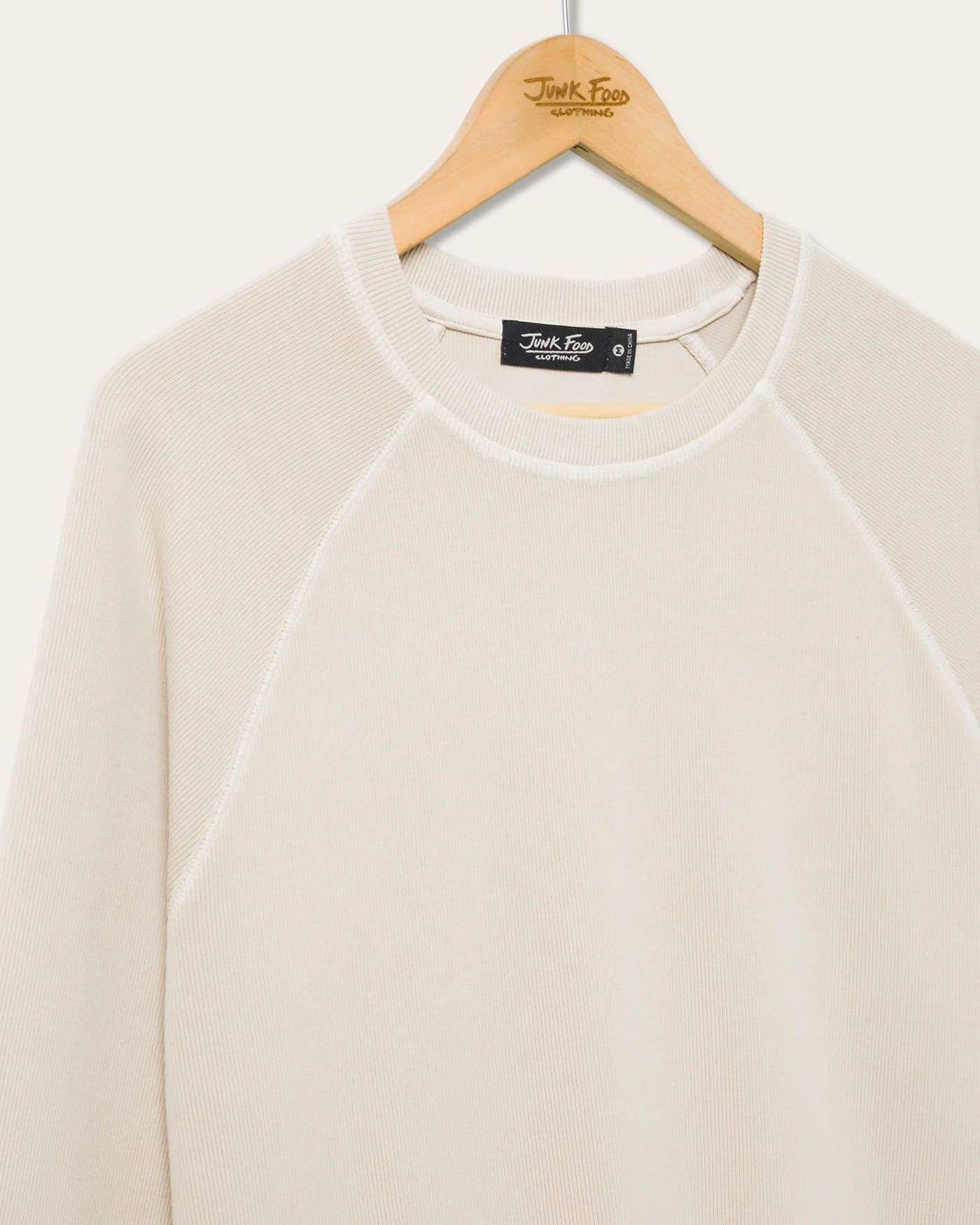 Heavy Knit Ribbed Raglan - Image 3
