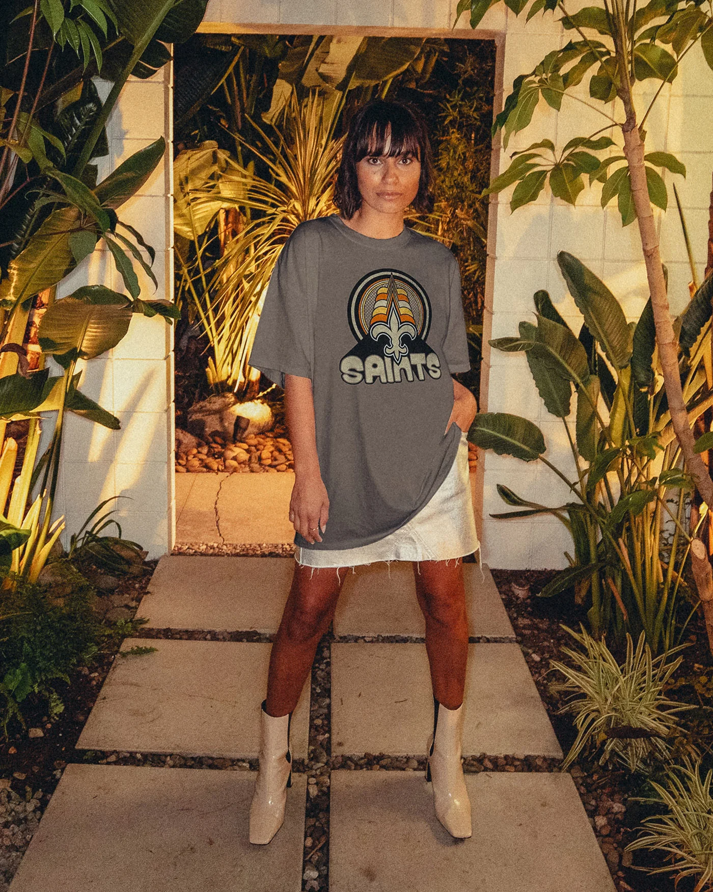 NFL Infinite Vibe Saints Fan Tee - Image 2