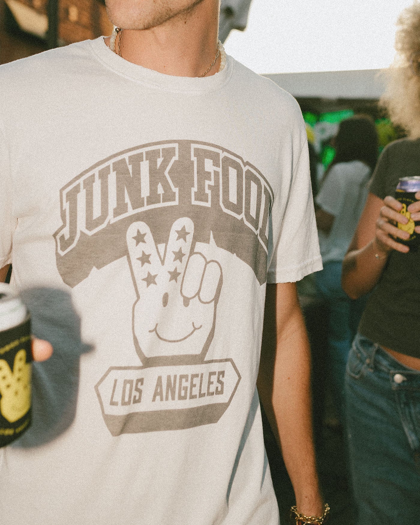 JF Peace + Smiles Vintage Tee - Image 2