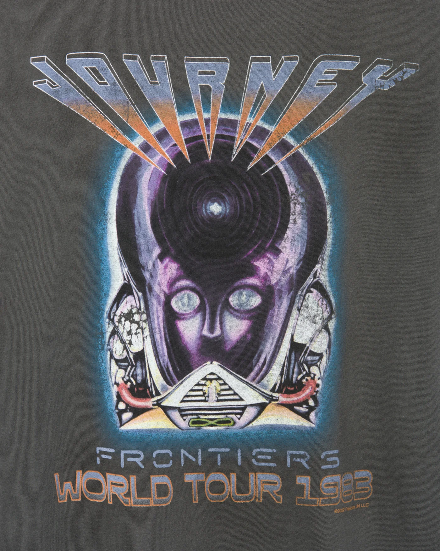 Journey Frontiers World Tour Vintage Tee - Image 5