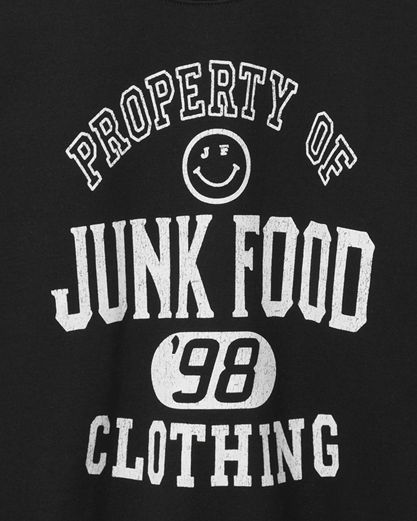 Property of Junk Food Flea Market Crew Fleece - Image 3