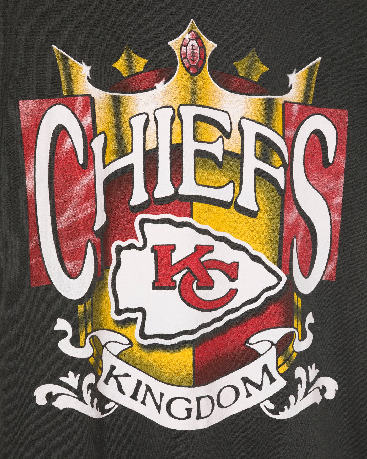Kansas City Chiefs Kingdom Vintage Tee - Image 3