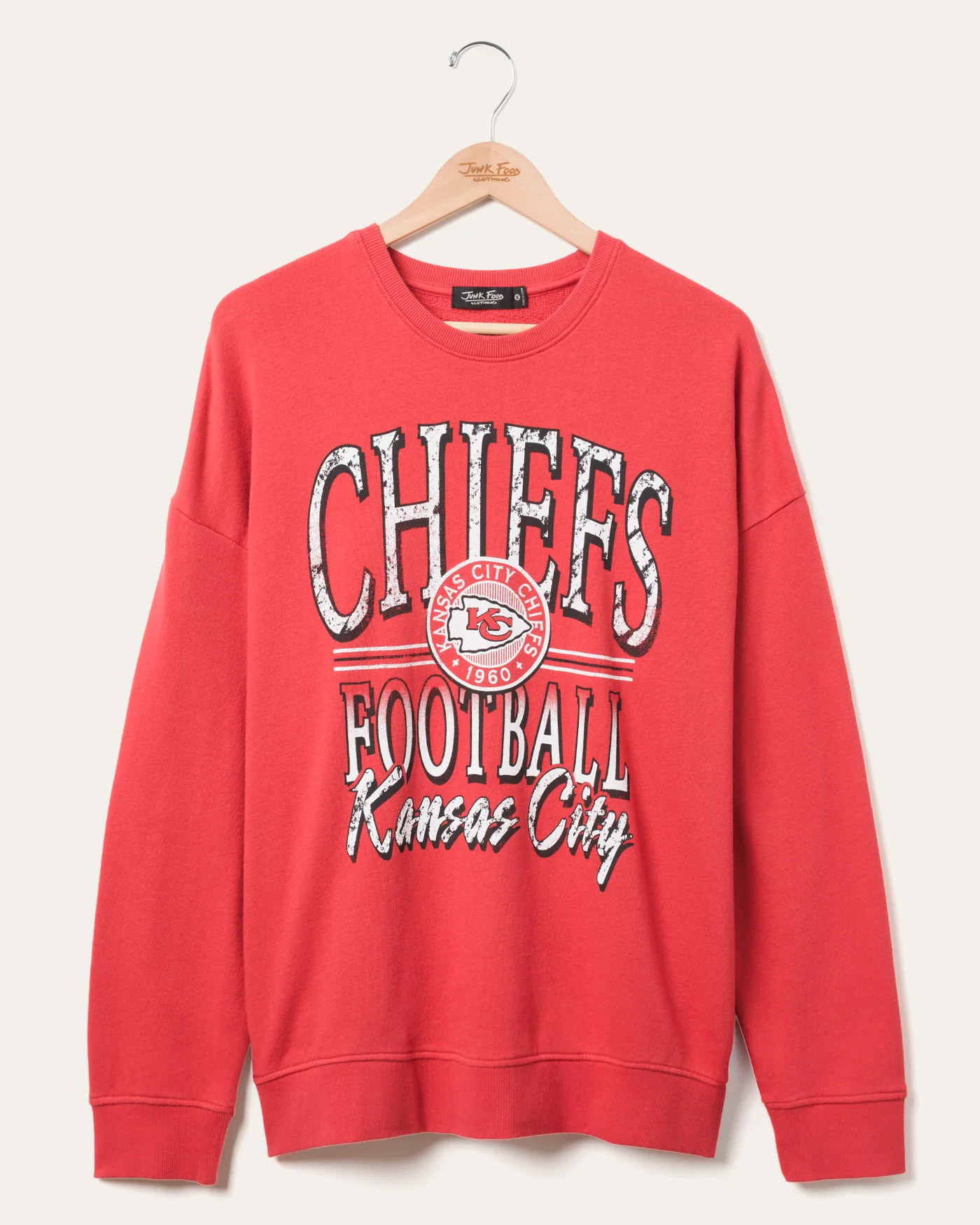 Kansas City Chiefs Lateral Crew Fleece
