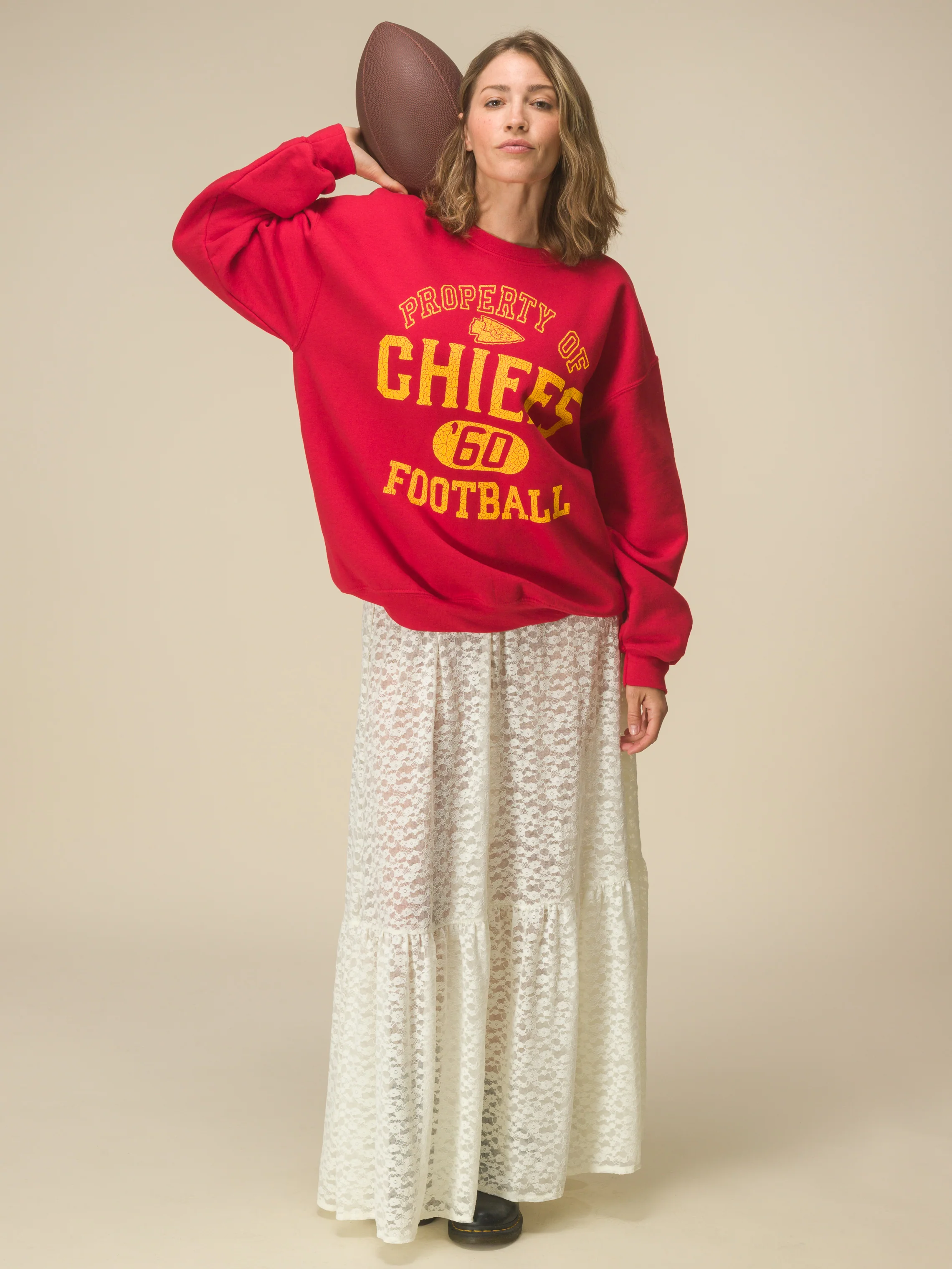 Kansas City Chiefs Property Flea Market Crew Fleece - Image 2