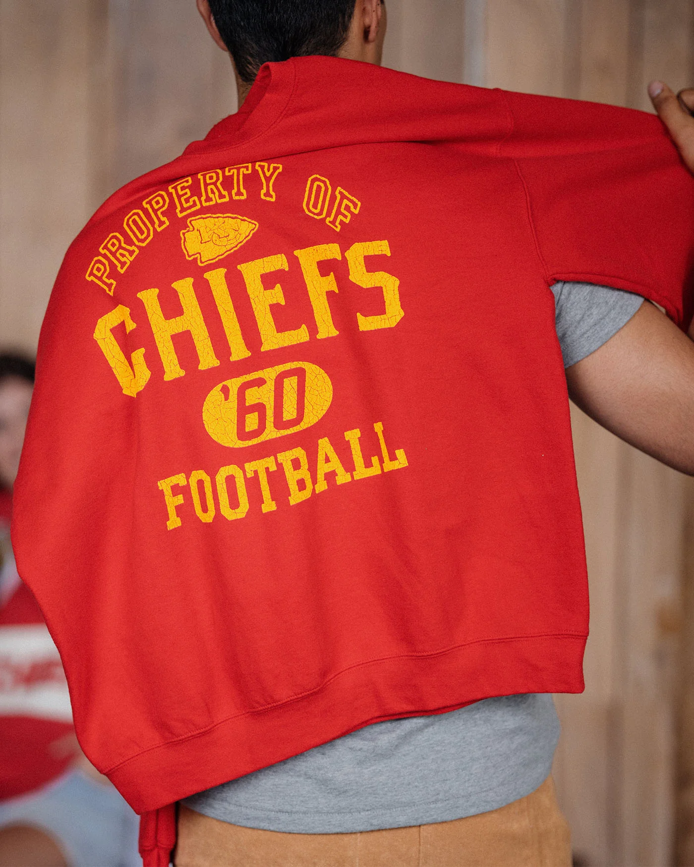 Kansas City Chiefs Property Flea Market Crew Fleece - Image 3