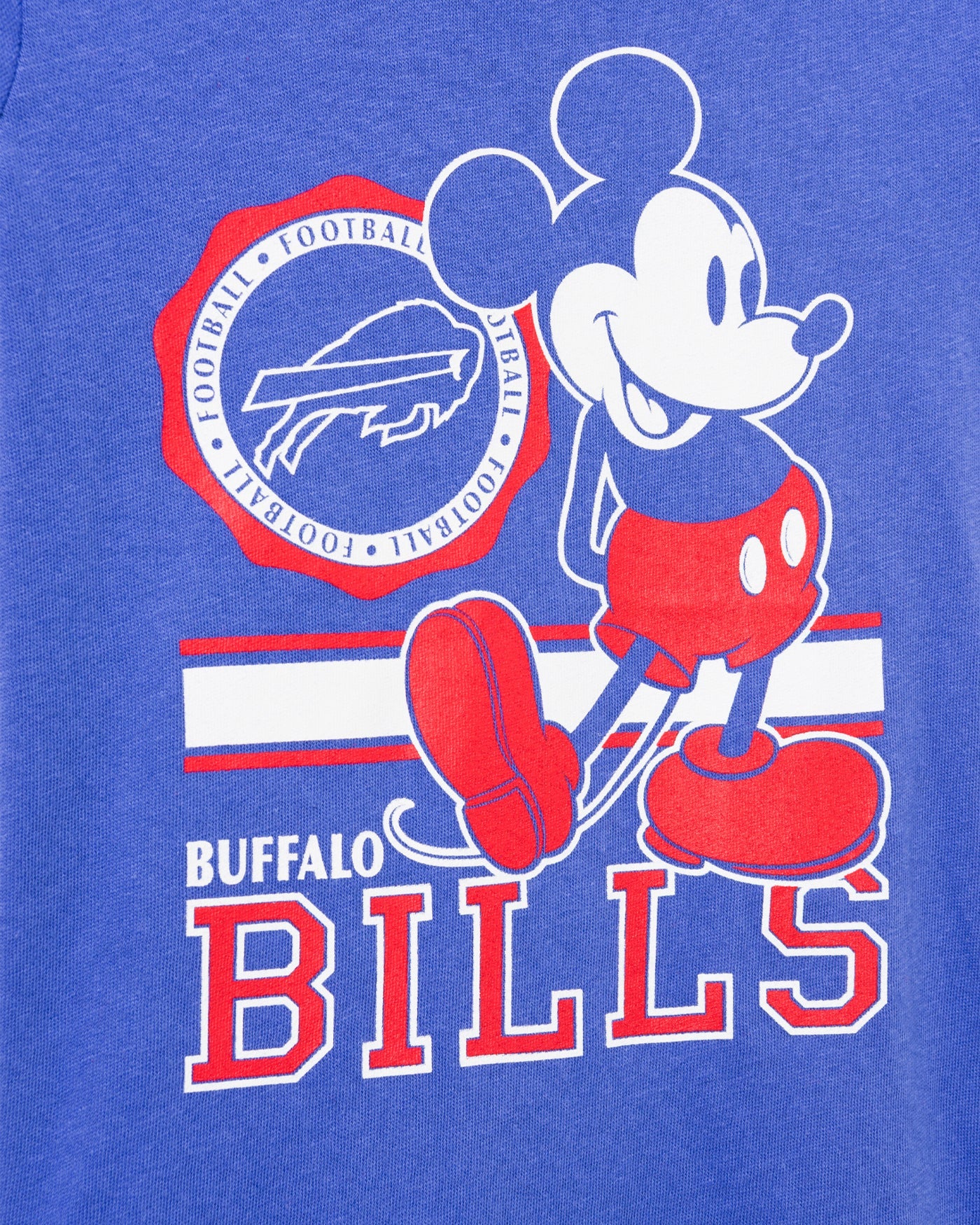 Kids Buffalo Bills Mickey Crest Tee - Image 3