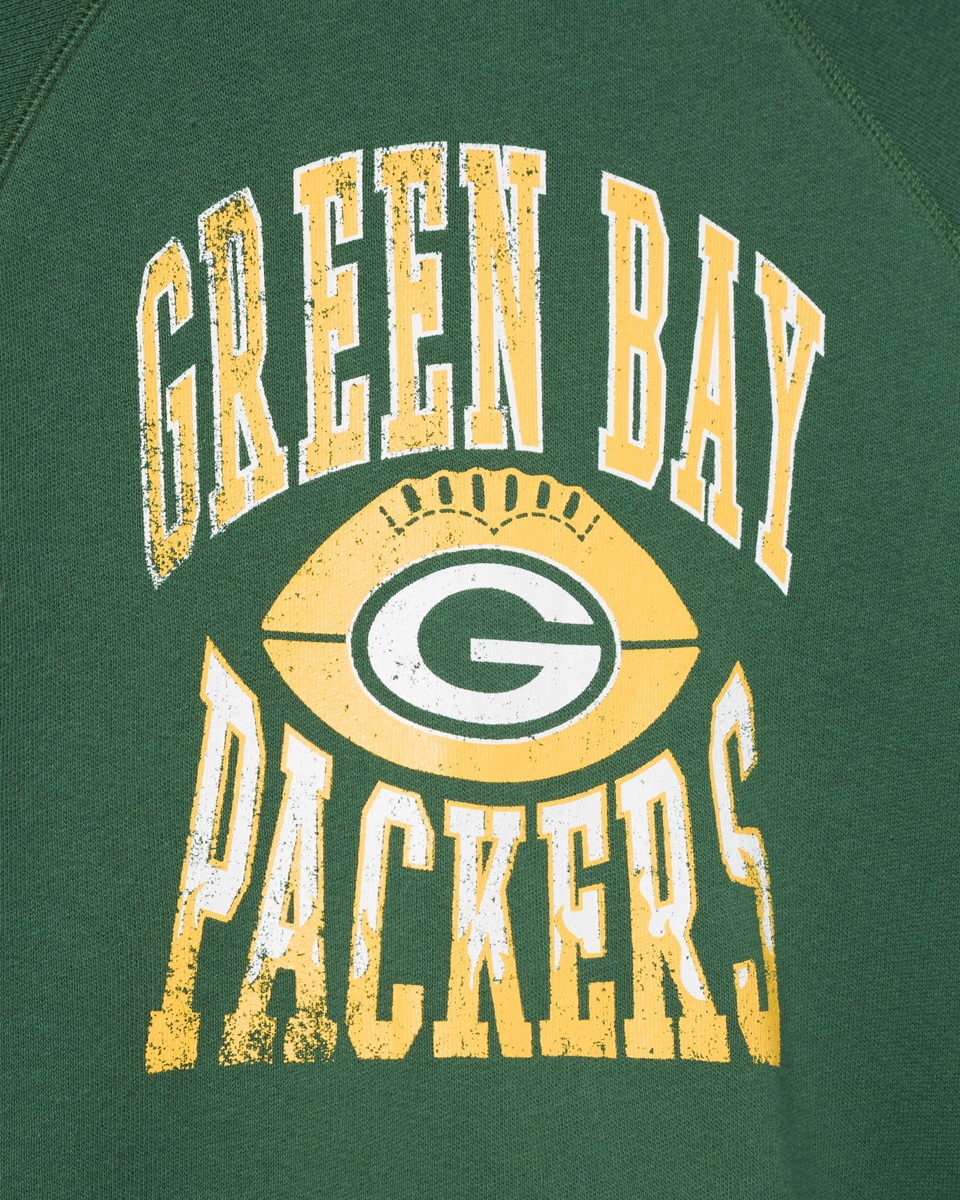 Kids Green Bay Packers Hot Route Raglan Fleece - Image 3