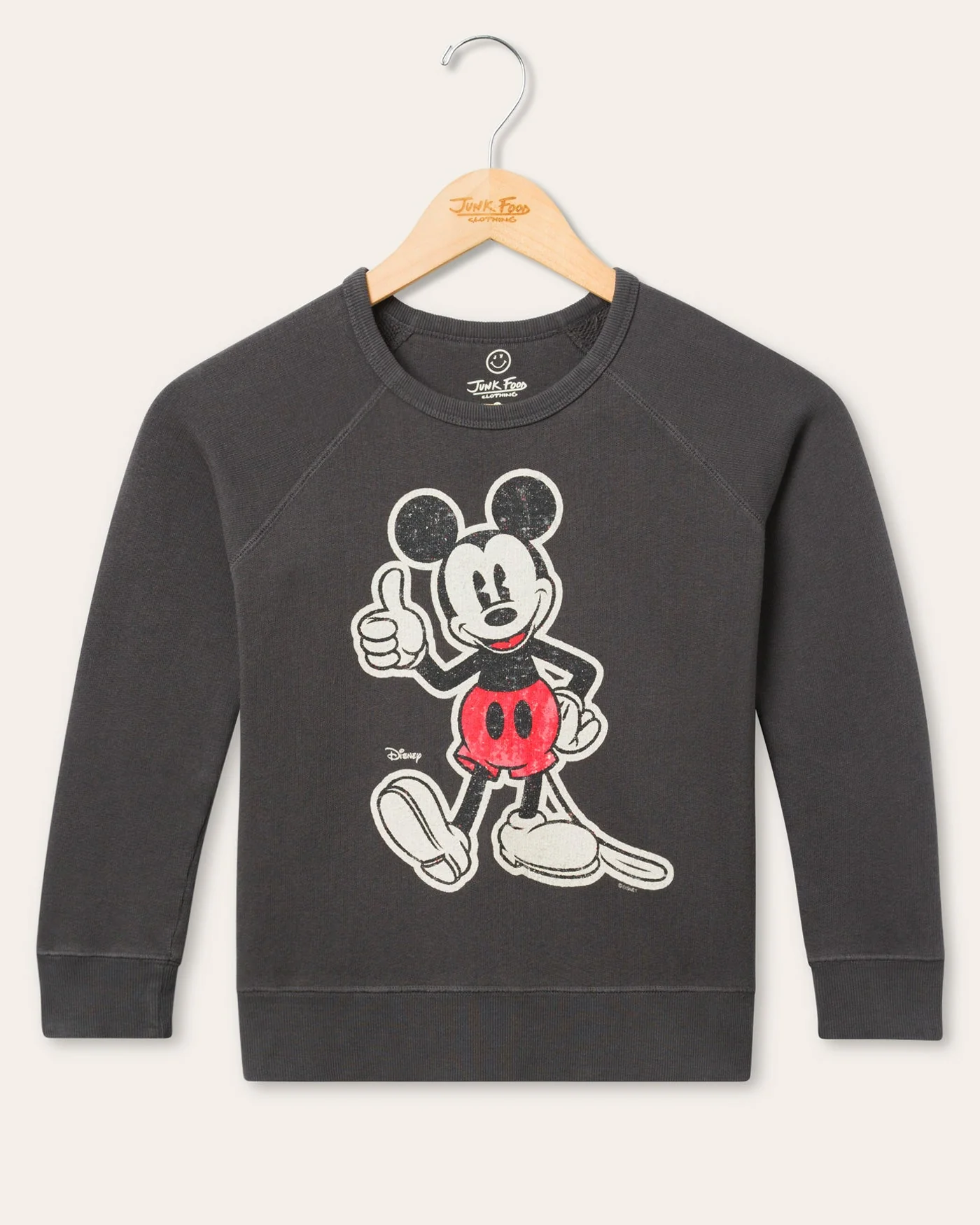 Kids Mickey Thumbs Up Raglan Fleece