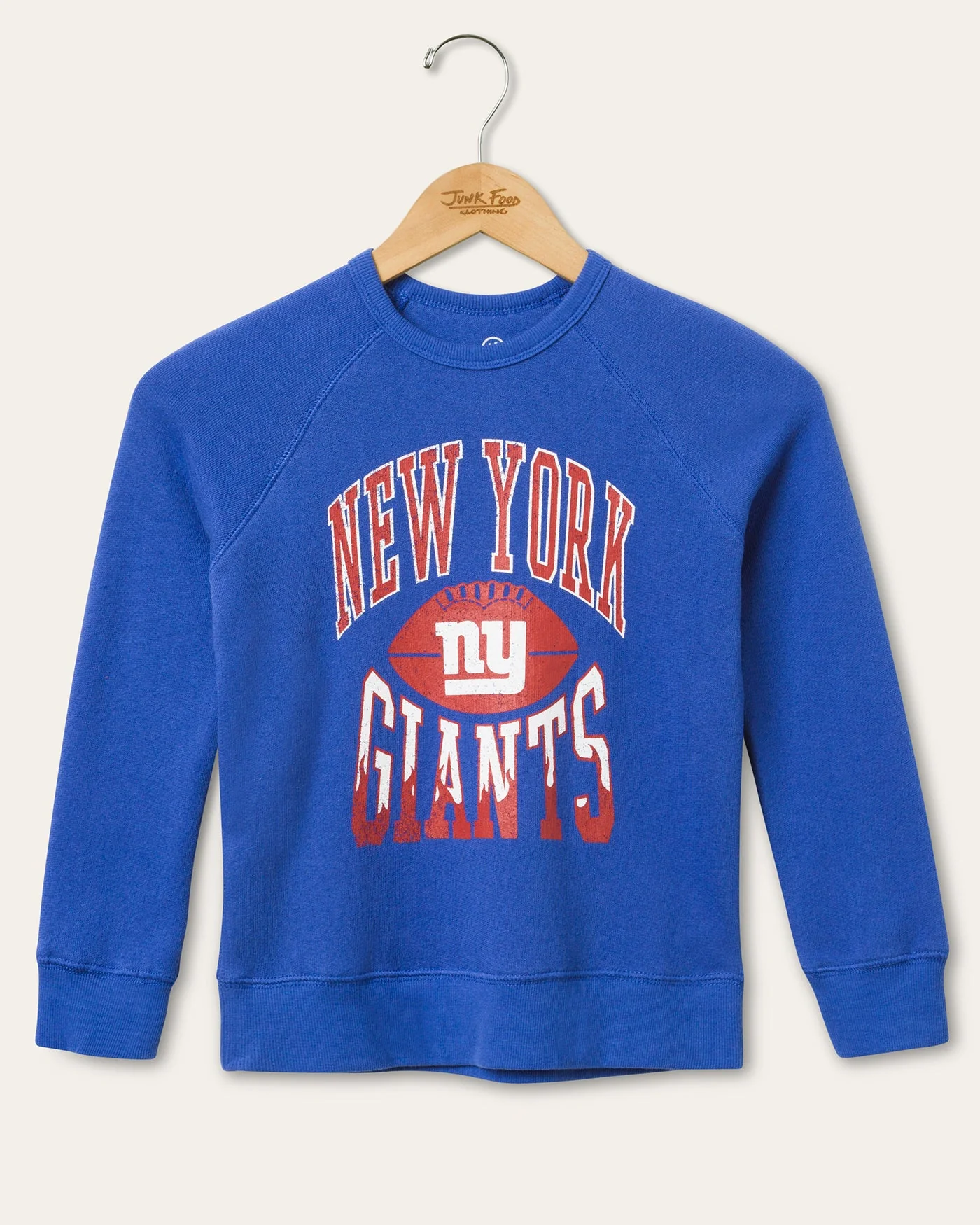 Kids New York Giants Hot Route Raglan Fleece