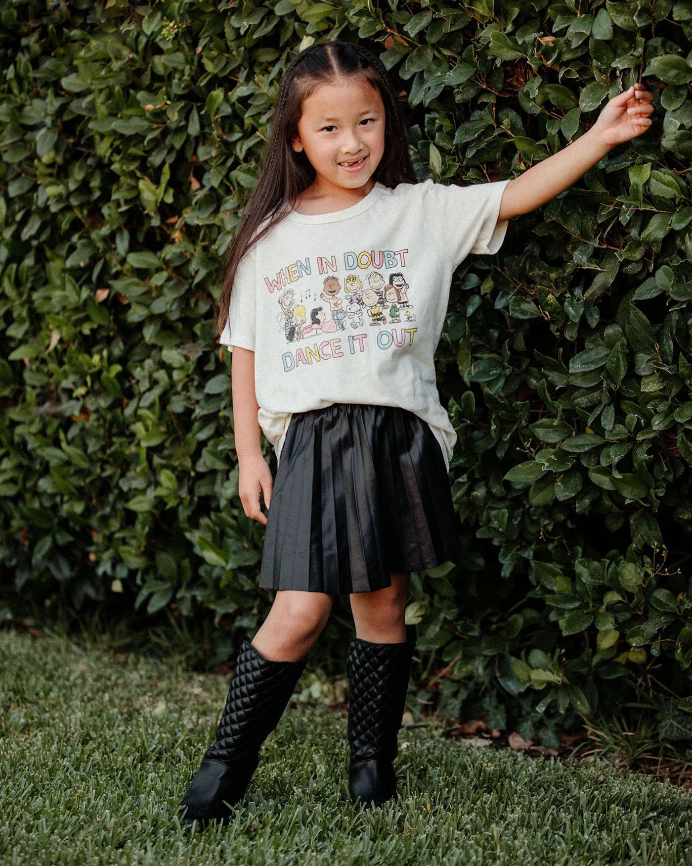 Kids Peanuts Dance It Out Tee - Image 3