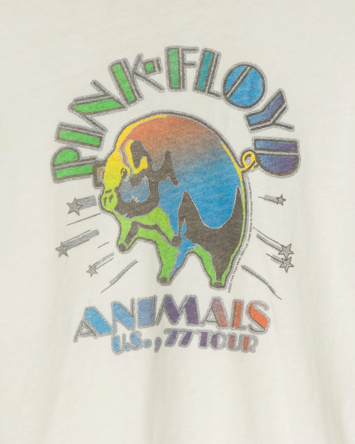 Kids Pink Floyd Pig Animals Tee - Image 3