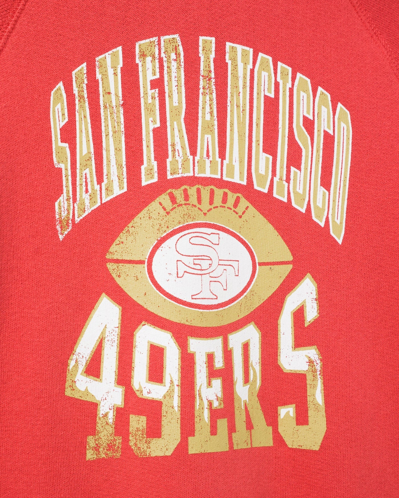 Kids San Francisco 49ers Hot Route Raglan Fleece - Image 3