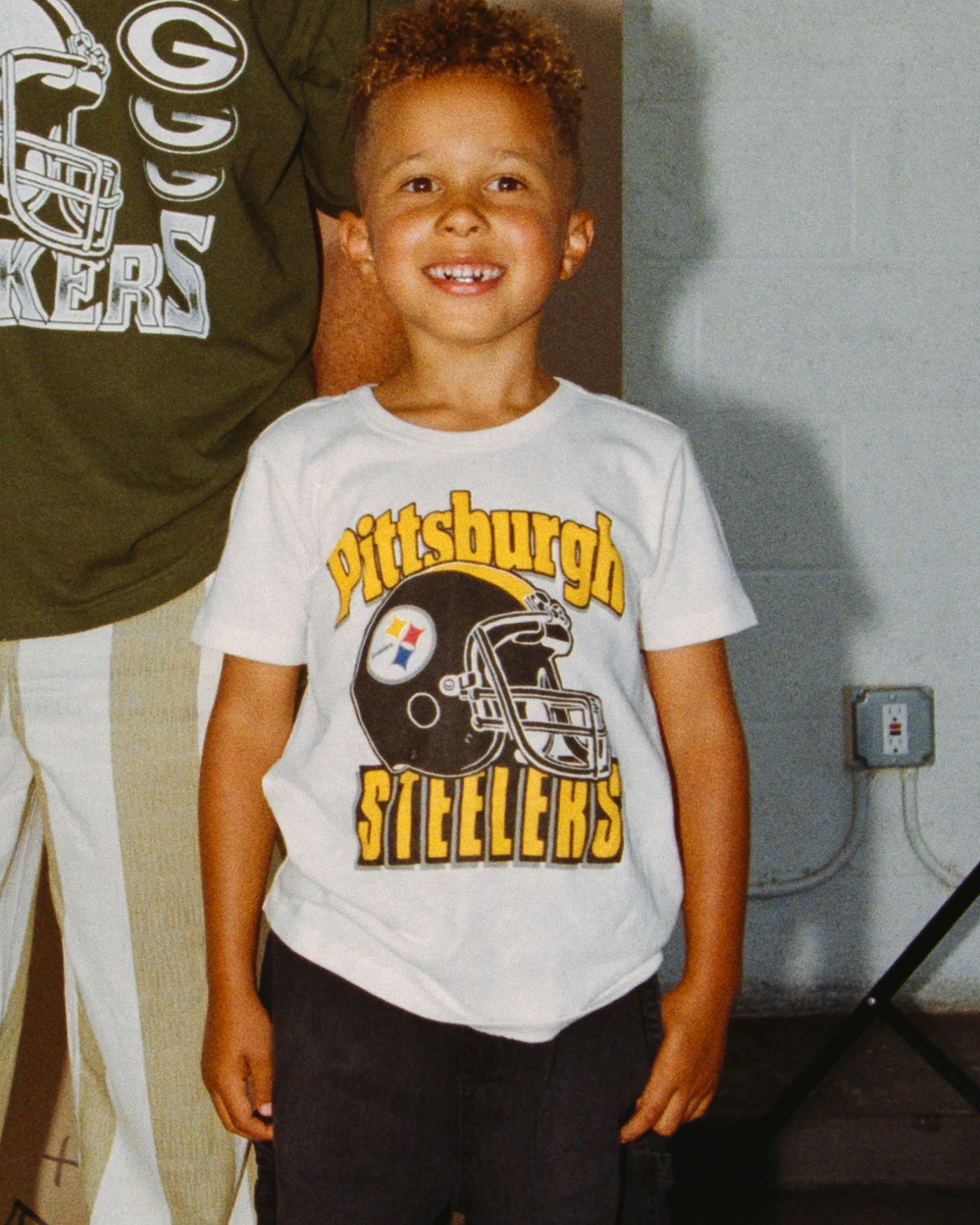 Kids Pittsburgh Steelers Helmet Tee - Image 3