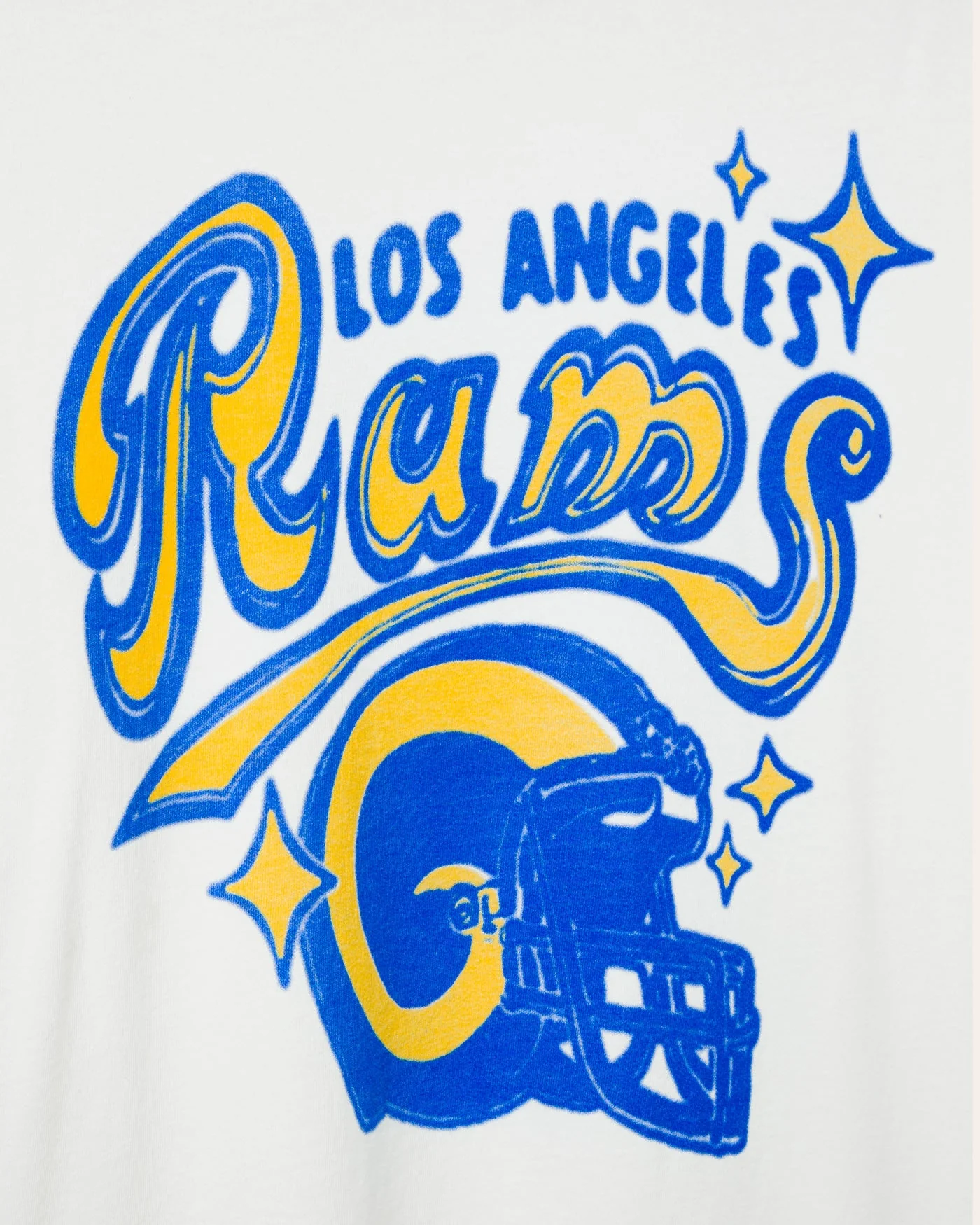 Los Angeles Rams Graffiti Vintage Tee - Image 3