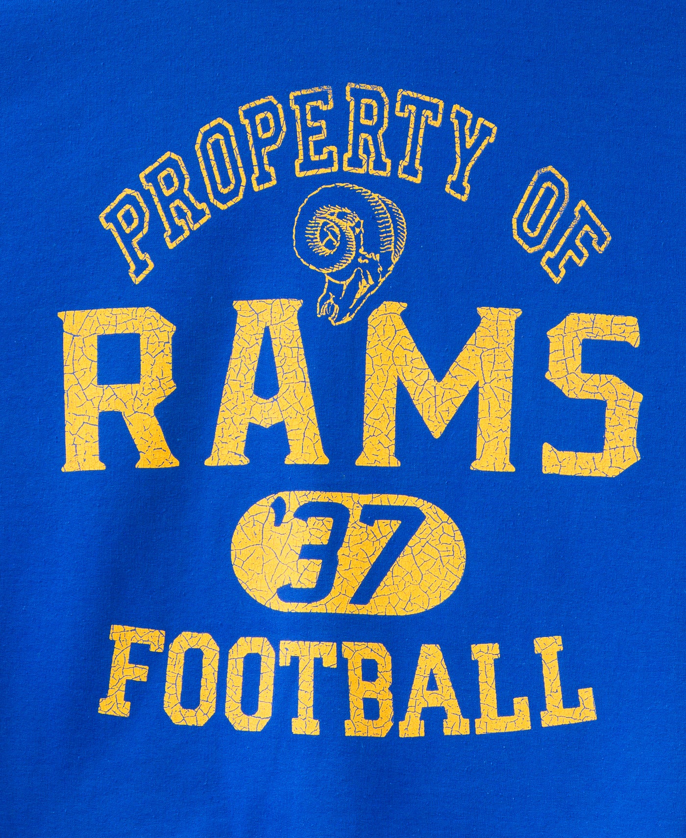 Los Angeles Rams Property Flea Market Crew Fleece - Image 4