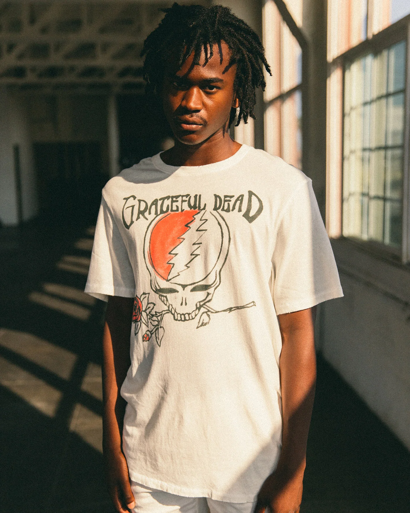 Grateful Dead Hand Drawn Vintage Tee - Image 3