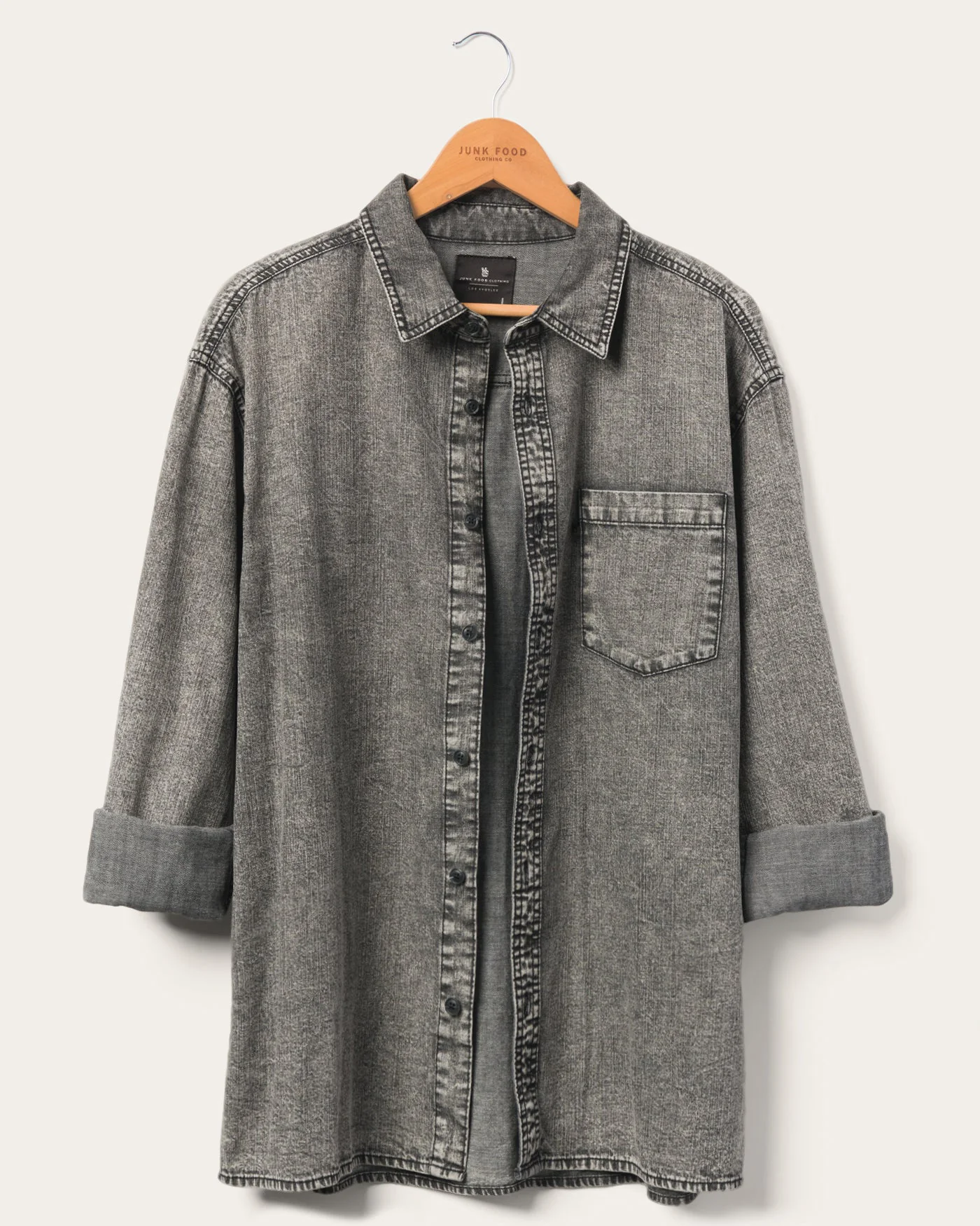 Men's Randell Oversized Denim Twill Shirt