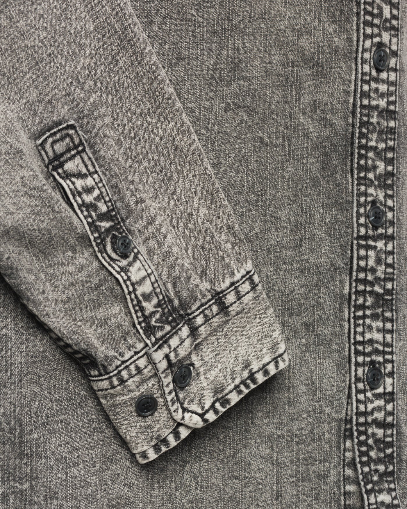 Men's Randell Oversized Denim Twill Shirt - Image 4