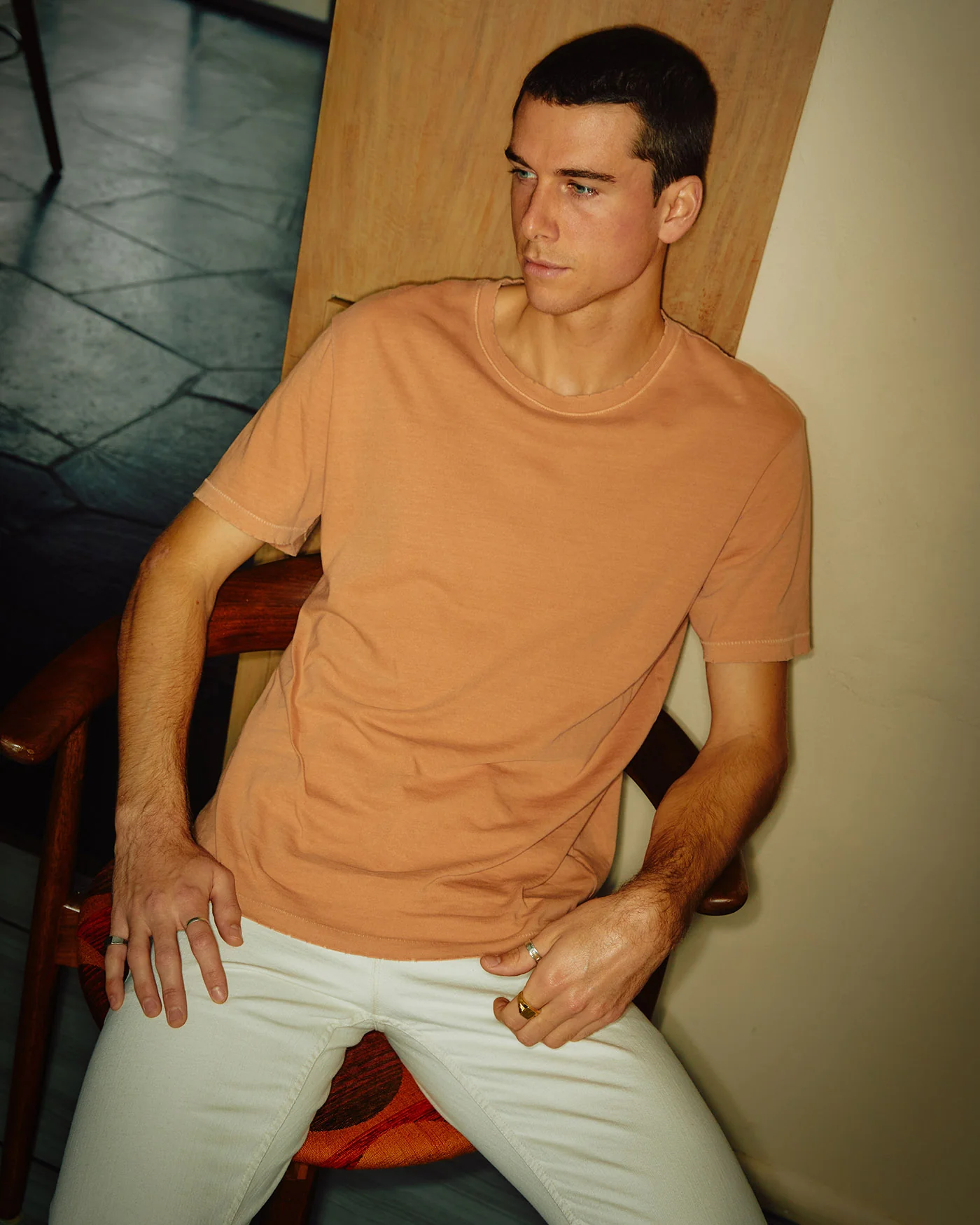 Men's Vintage Tee - Image 2