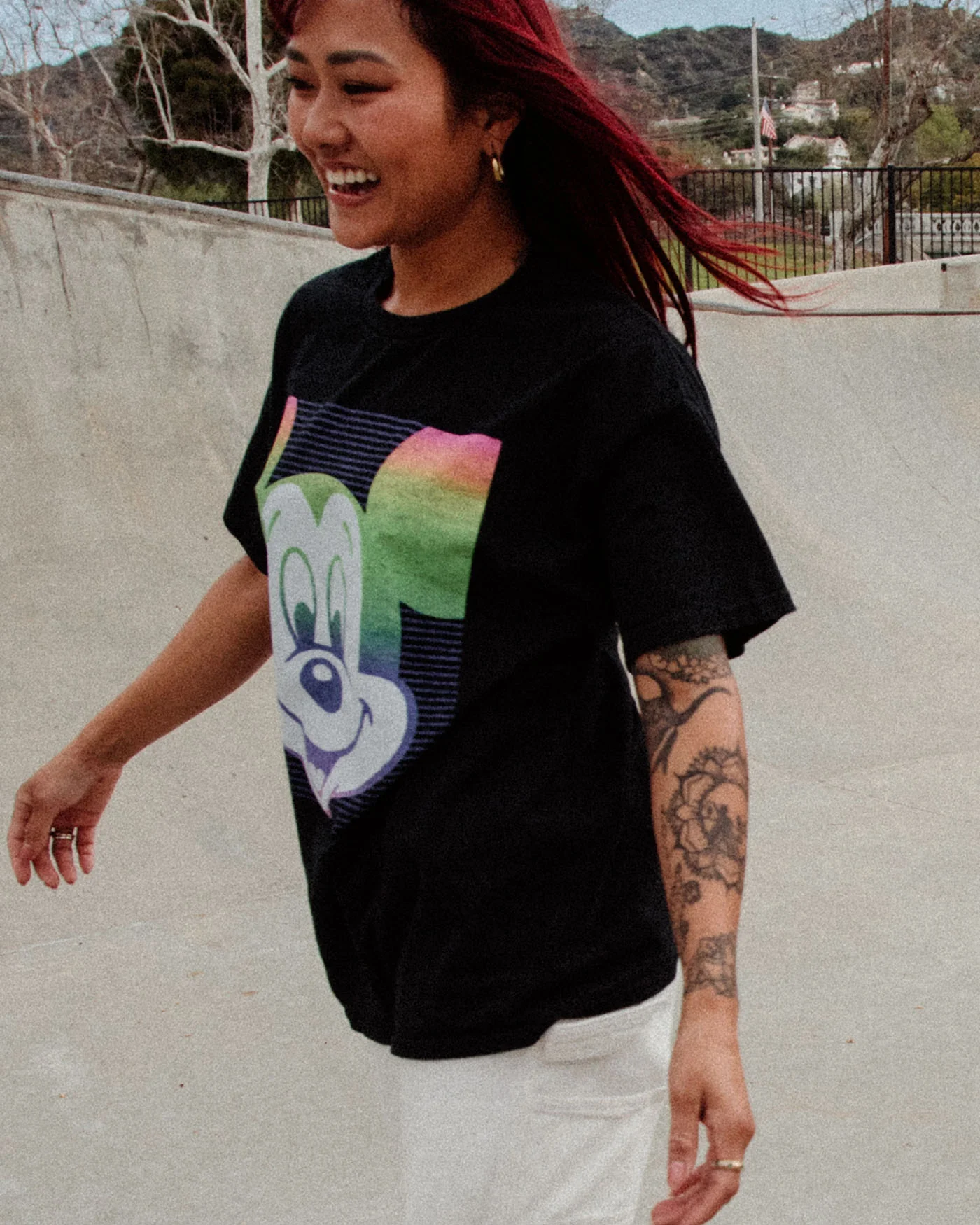 Mickey Face Flea Market Tee - Image 2