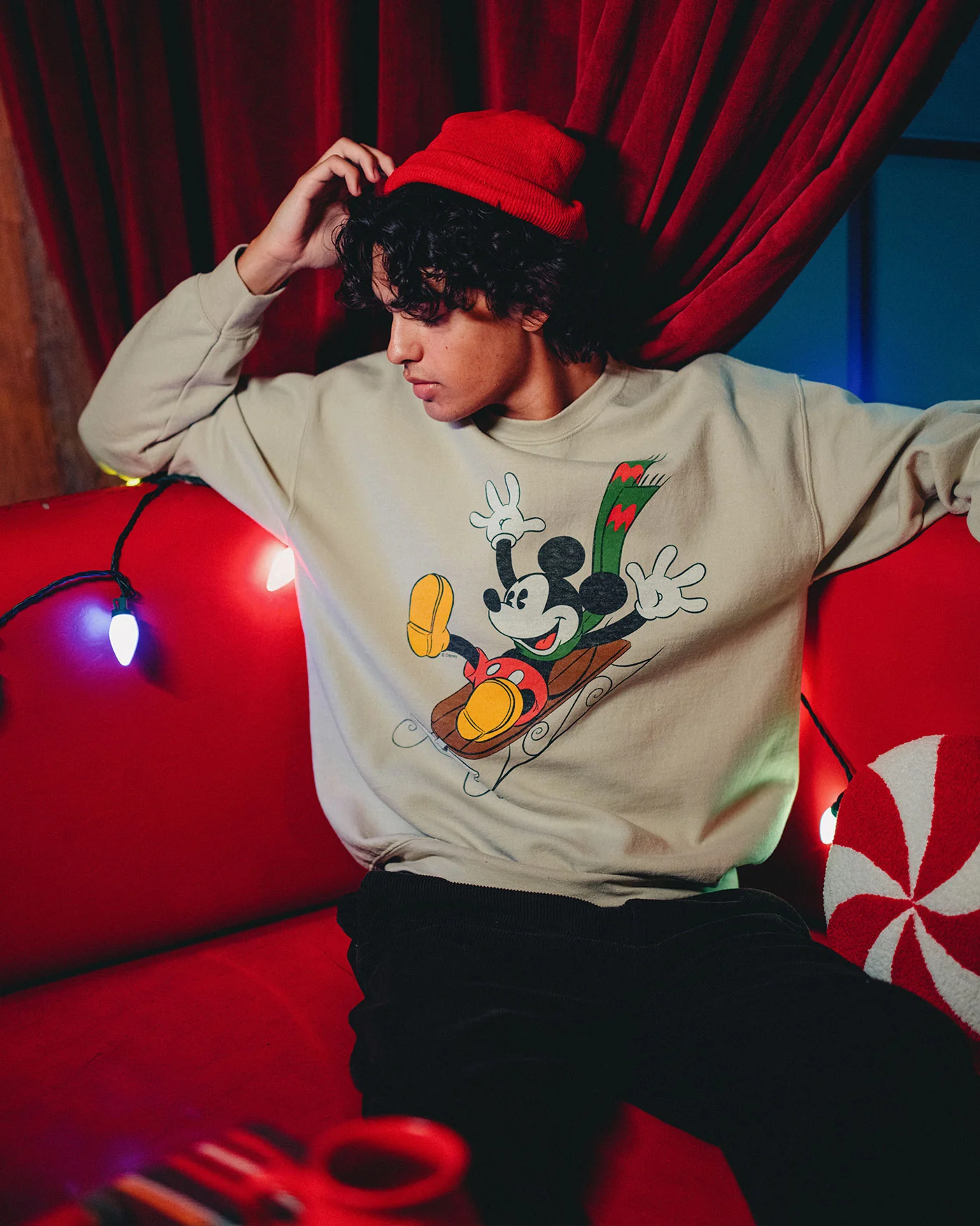 Mickey Sledding Flea Market Fleece - Image 2